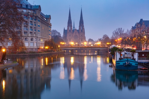 Ochtend Straatsburg Elzas Frankrijk