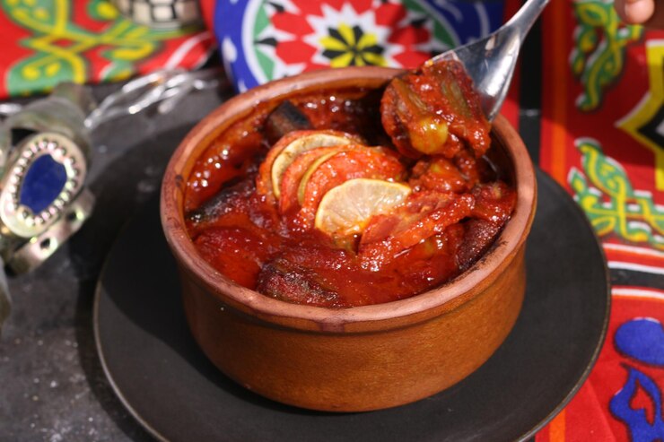 ocra oosterse tajine