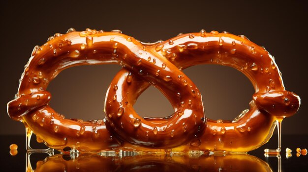 Octoberfest beer pretzel