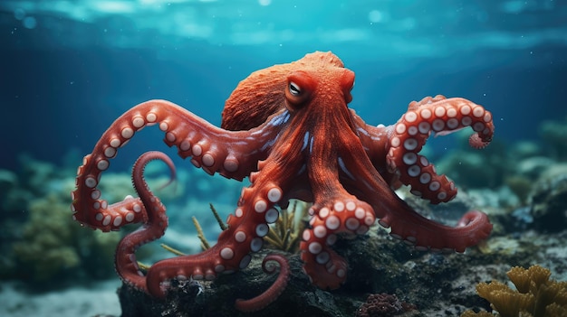 Octopus AI generated Image