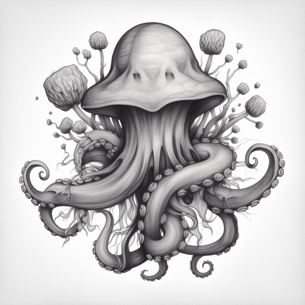 A octopus clipart illustration