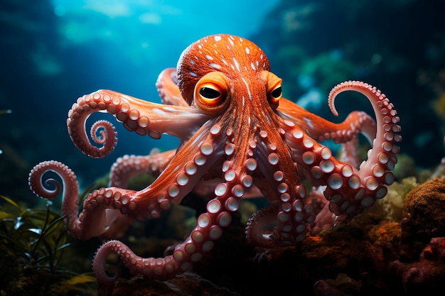 Octopus in de zeegeneratieve ai