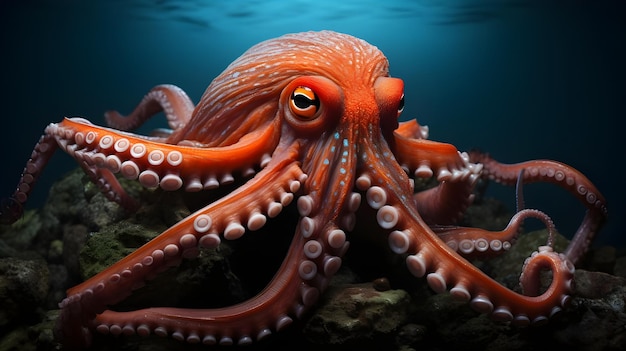 Octopus in het water Generatieve AI