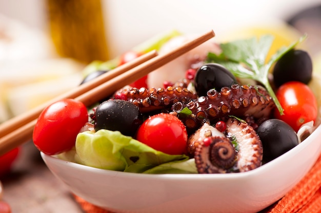 Octopus salad