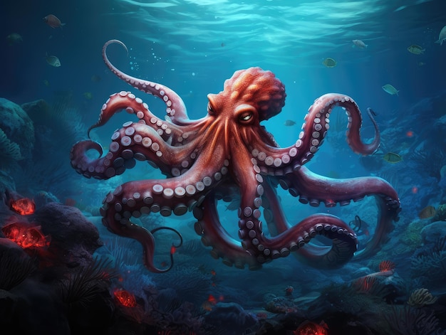 octopus wallpaper Free Photo HD 8K wallpaper