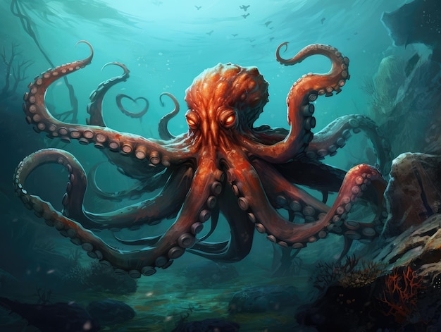 octopus wallpaper Free Photo HD 8K wallpaper