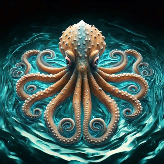 octopusphotography of a octopus in the seaGenerative AI