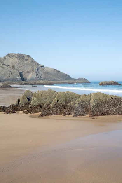 Odeceixe Beach in Algarve, Portugal