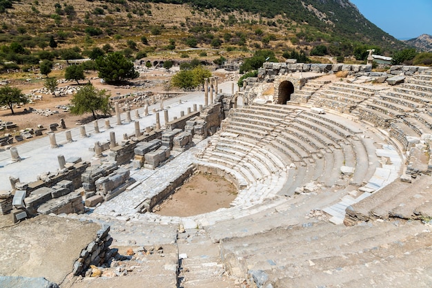 Odeon - klein theater in de oude stad Efeze, Turkije