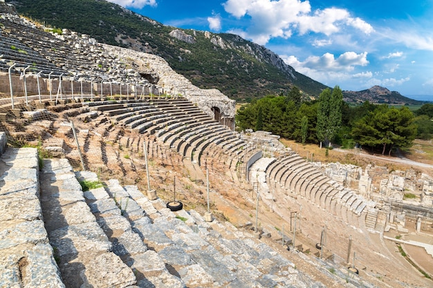 Odeon - klein theater in de oude stad Efeze, Turkije