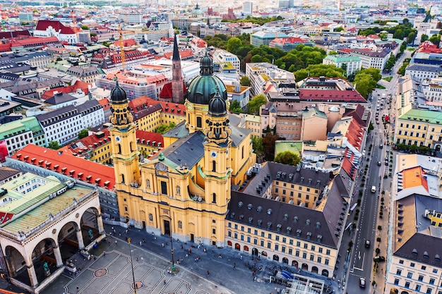 Photo odeonplatz in munich