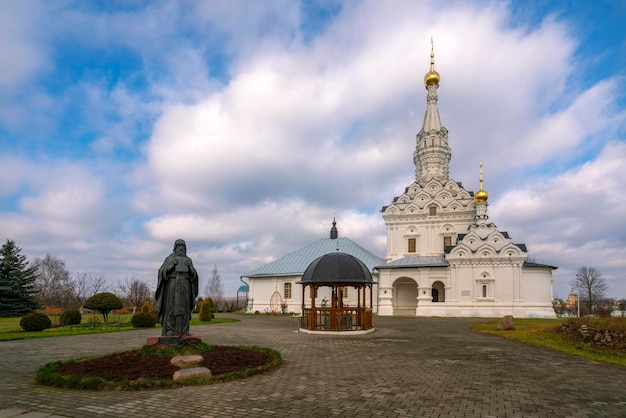 Vyazemsky St John Baptist Monastery Smolensk 지역 러시아의 Odigitrievsky 교회
