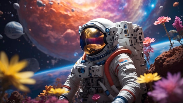 Odyssey of Colorful Space Exploration