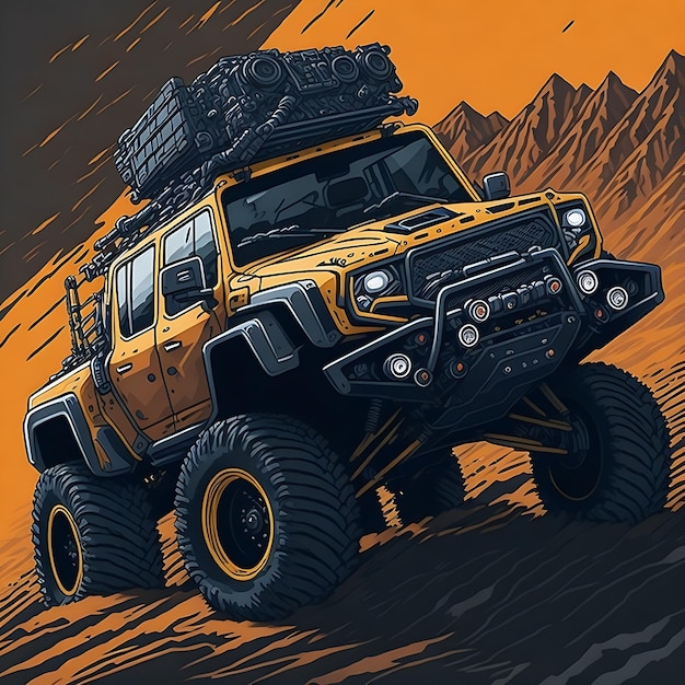 Off road Car Wallpaper