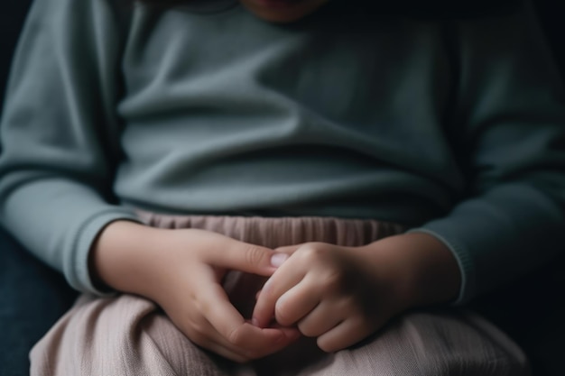 写真 気分を害した子生成 ai