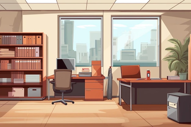 Office background design