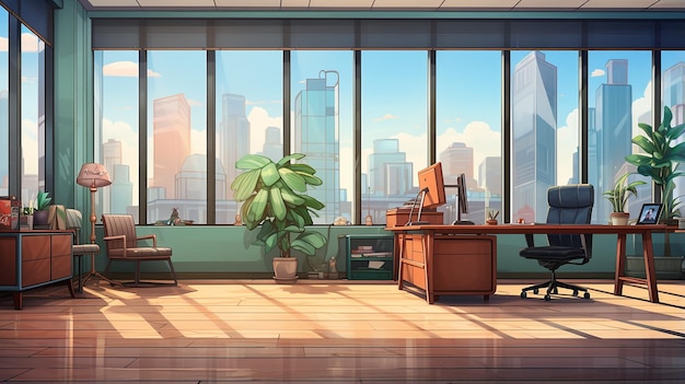 Office Background Image EmblemFree Ultra Cartoon