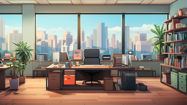 Office Background Image EmblemFree Ultra Cartoon