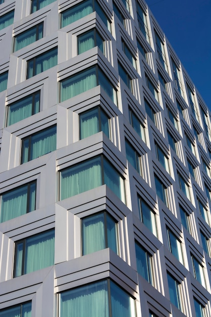 Office building with corner Windows