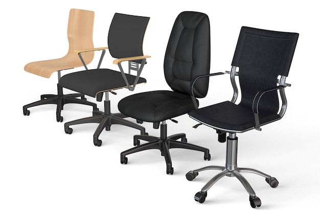 Photo office chairs set