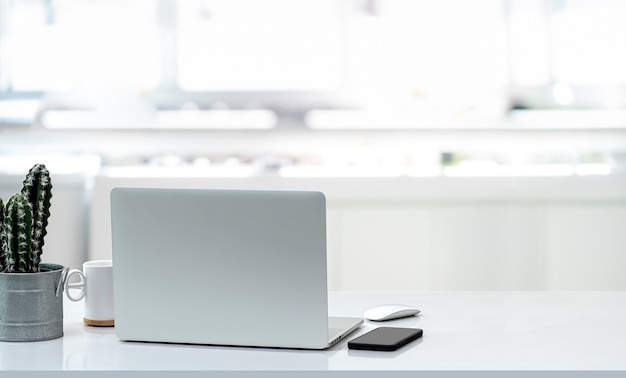 office desk elements arrangement