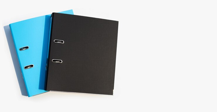 फोटो office folders . top view