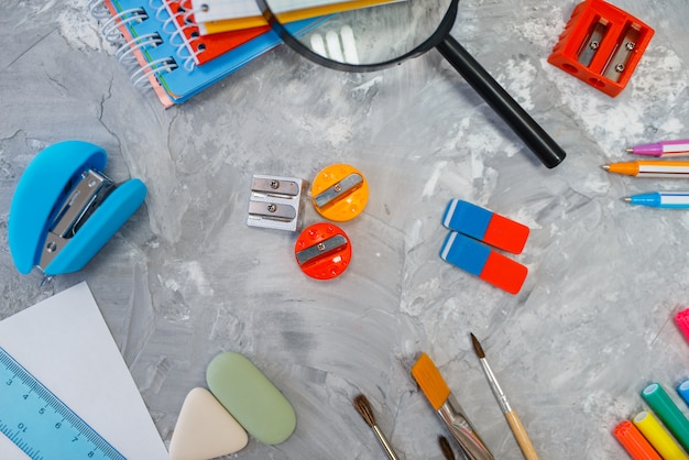 Office supplies, stapler in stationery store