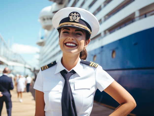 Officier van een cruiseschip