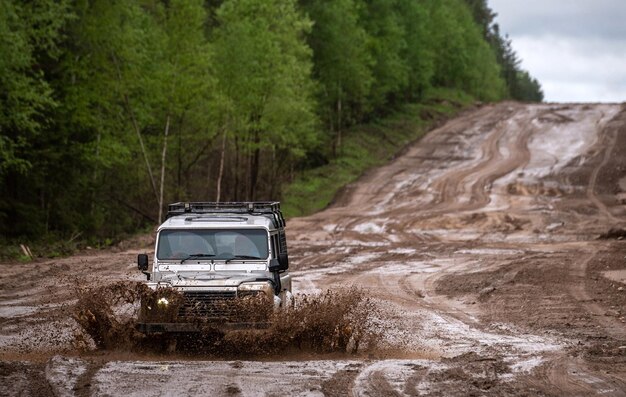 Photo offroad car