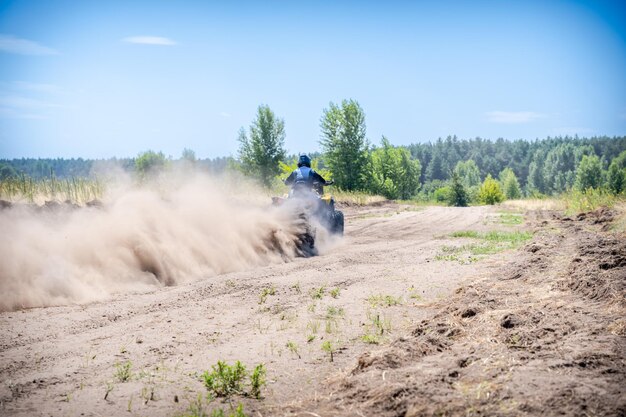 Offroad rijden met een quad of ATV 4x4