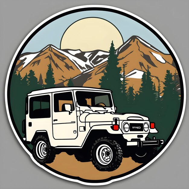 Offroad T-shirtontwerp