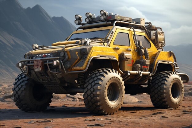 Photo offroad vehicle