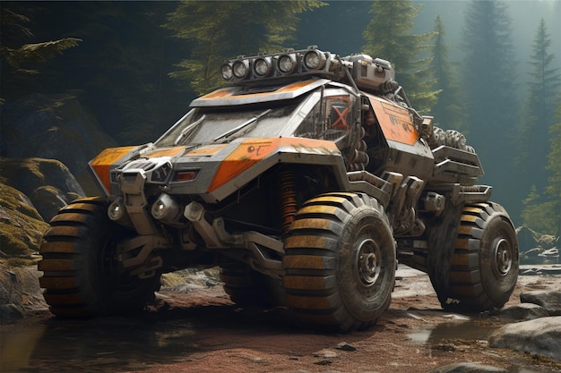 Photo offroad vehicle