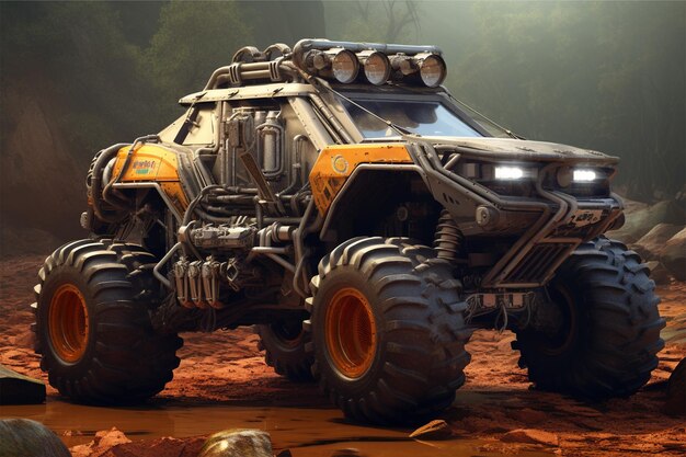 Photo offroad vehicle