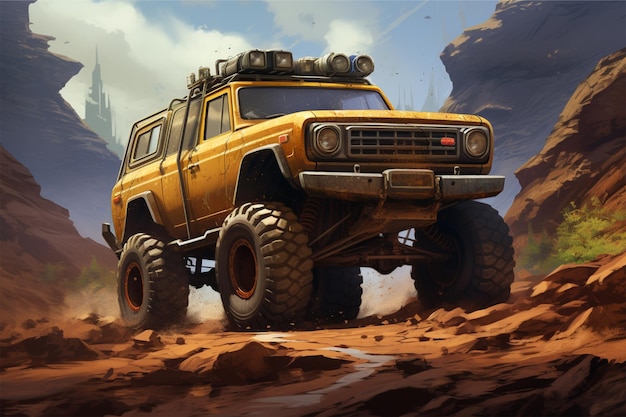 Photo offroad vehicle