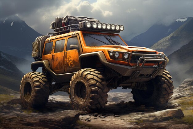 Photo offroad vehicle