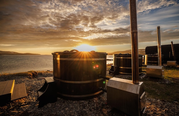 Ofuro Tub by the sea