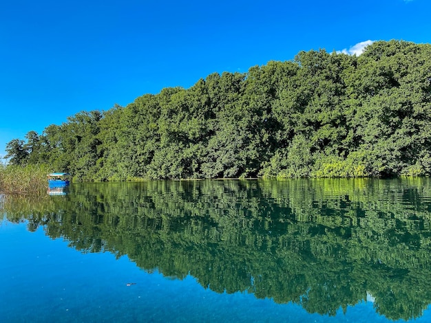 Ohrid - Macedonia. Saint Naum springs. North Macedonia