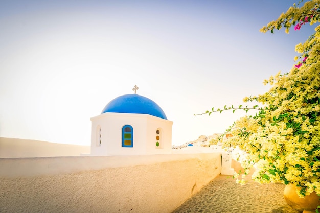 Oia traditional greek village