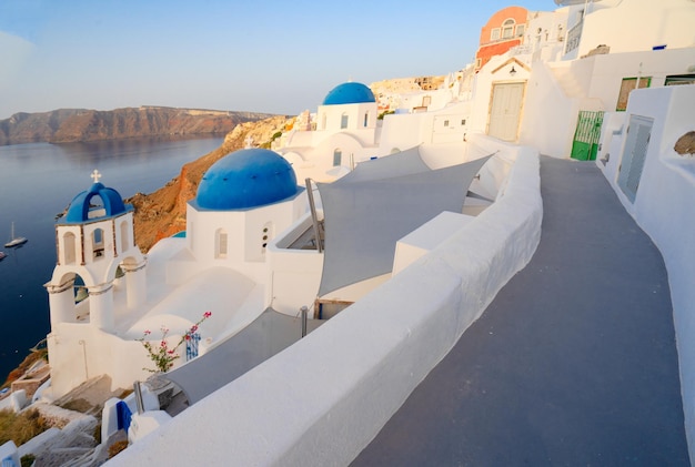 Oia traditional greek village