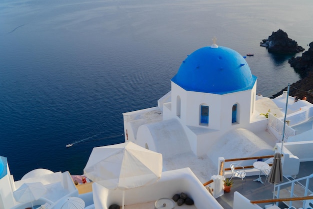 Oia traditional greek village