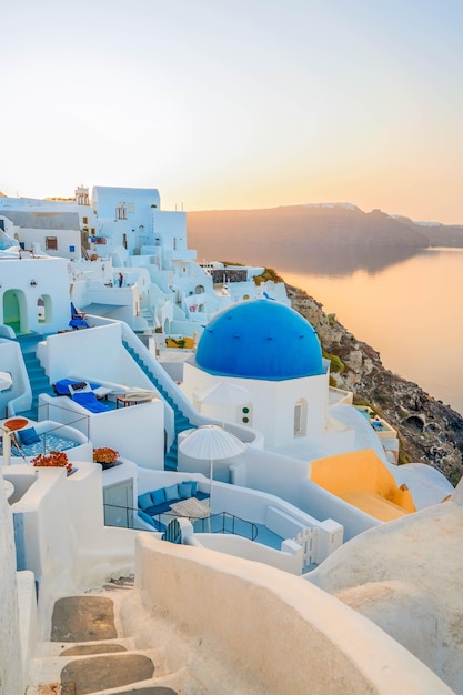 Oia traditional greek village