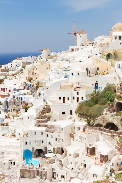 Oia traditional greek village