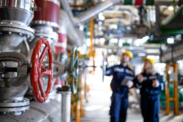 写真 石油およびガス精製所の生産