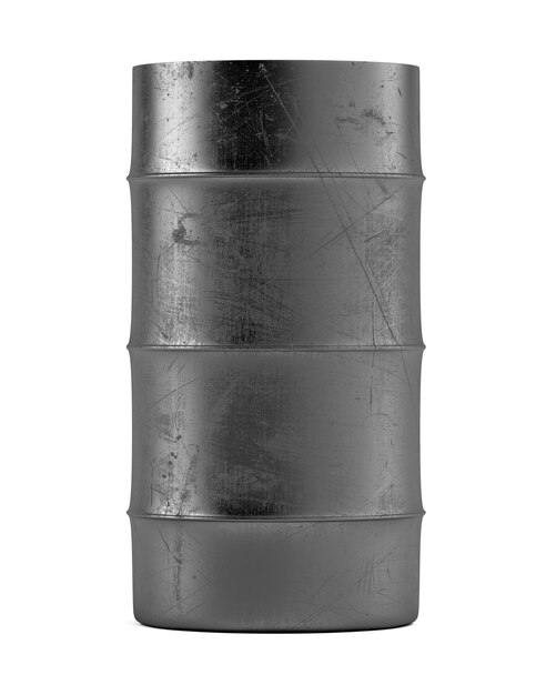 Photo oil barrel isolated on white background