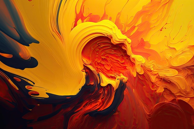 Oil color background abstract