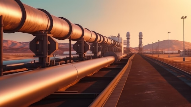 석유 및 가스 파이프라인 및 산업 플랜트 장비
