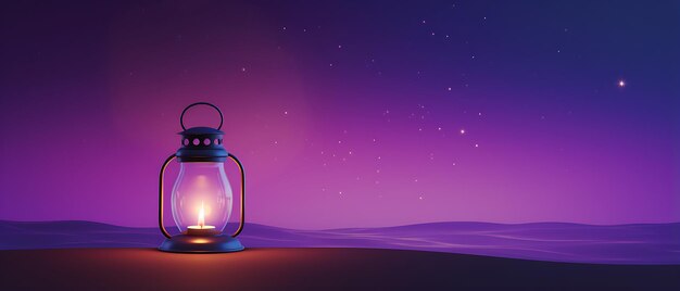 Oil lamp diwali celebration banner background with copy space for text