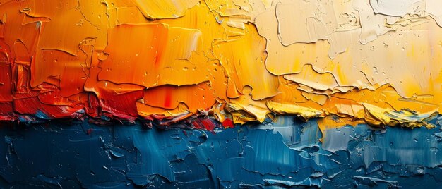 Oil paint texture on canvas in an abstract style