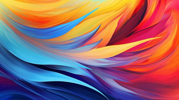 Oil painting abstract brushstroke background